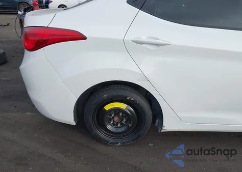 2012 Hyundai Elantra Gls from USA, damaged, VIN 5NPDH4AE0CH124756